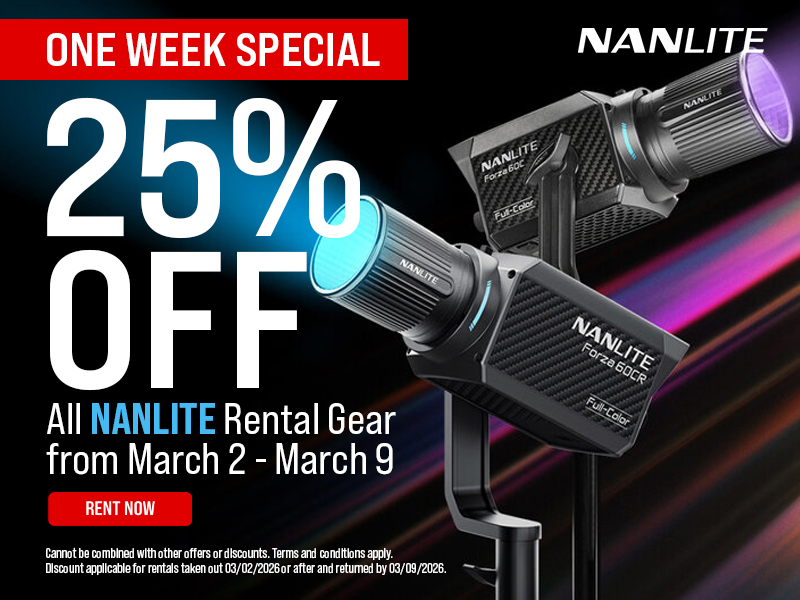 Nanlite Rental Special