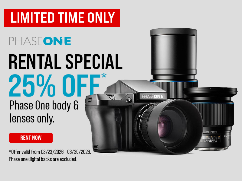 Phase One Rental Special