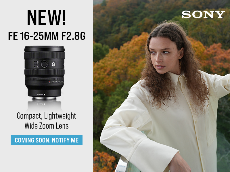 New Sony 16-25mm Lens