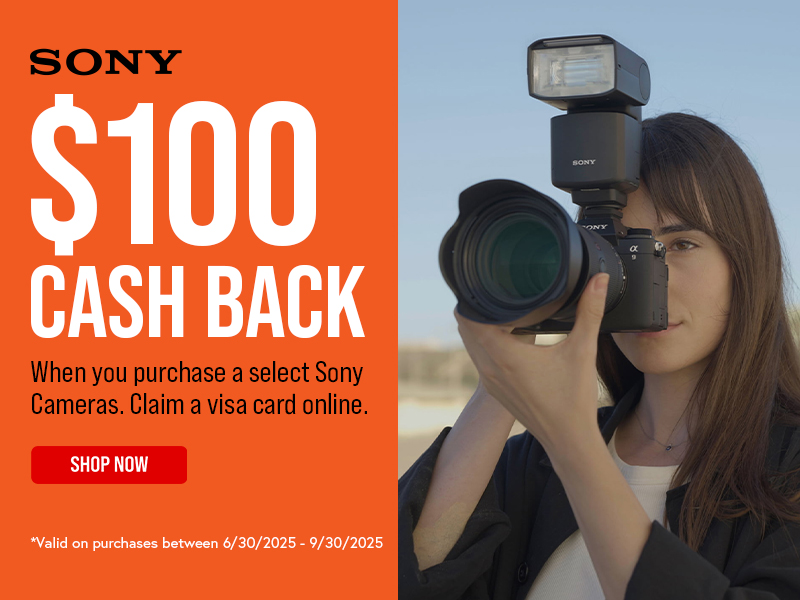 Sony Cash Back $100