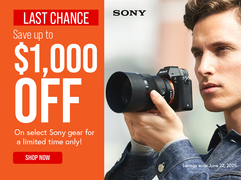 Sony Last chance savings