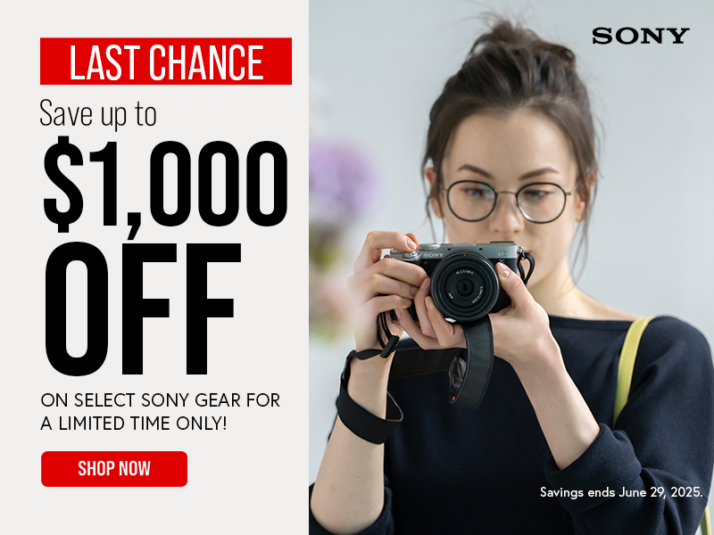 Sony Last chance savings