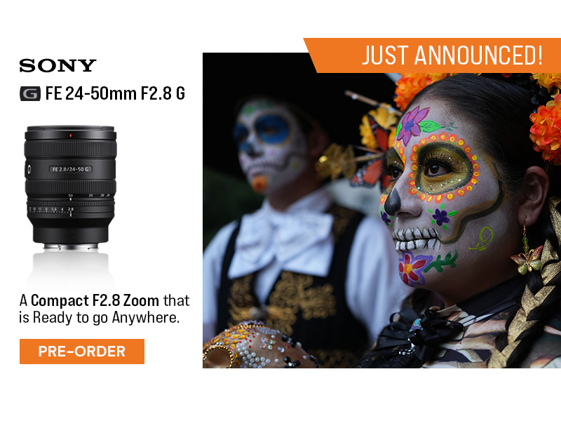 New Sony 24-50mm f/2.8 Lens!