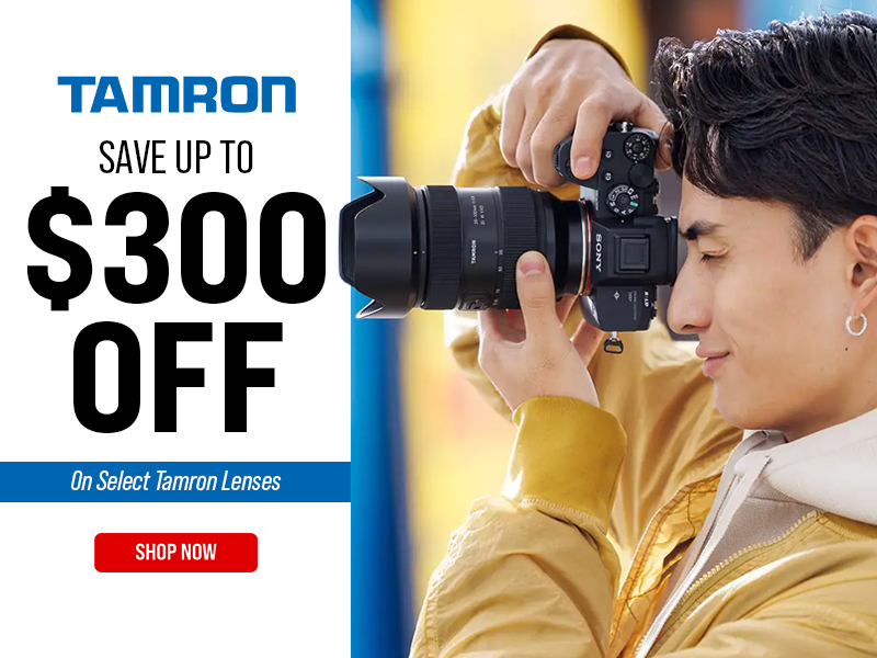 Tamron Savings