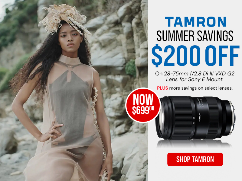 Tamron Summer Savings