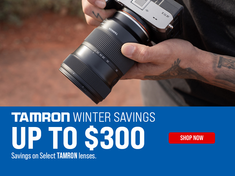 Tamron Winter Savings