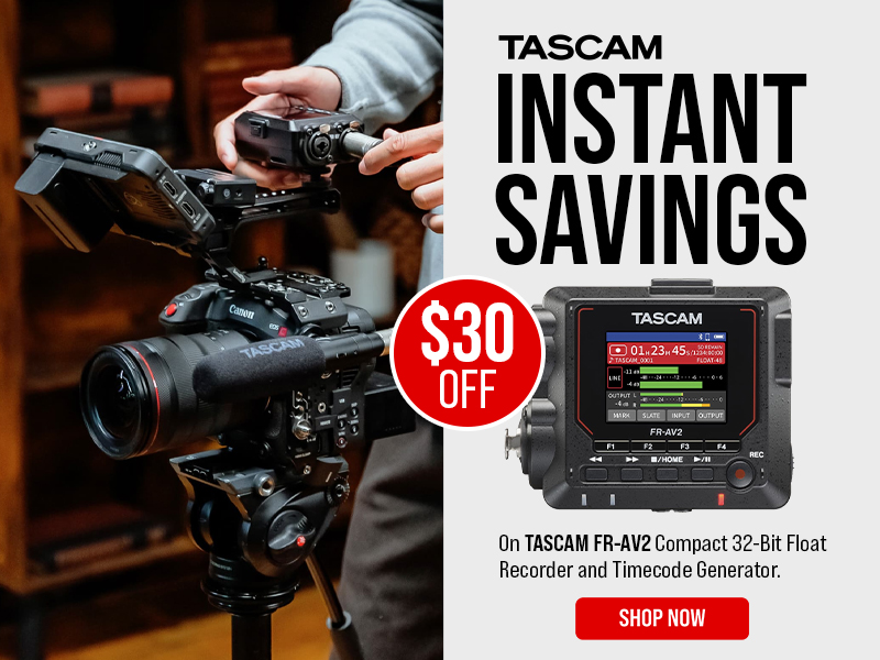 Tascam Savings