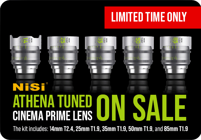 NiSi Athena Tuned Cinema Lens Sale