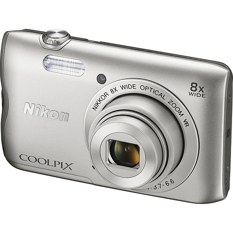COOLPIX A300 Digital Camera (Silver) Image 2
