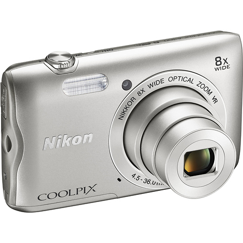 COOLPIX A300 Digital Camera (Silver) Image 3
