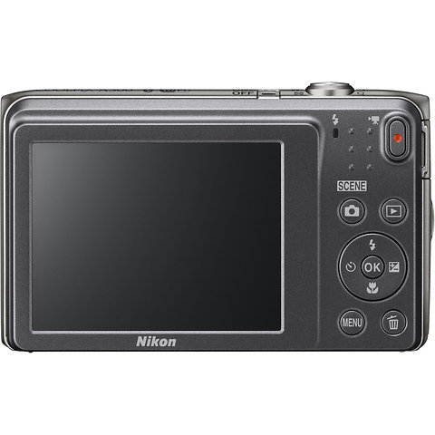 COOLPIX A300 Digital Camera (Silver) Image 4