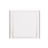 Topflight Bound Leatherette CD Holder, White with Pearl Accents, Holds 1 CD Thumbnail 0