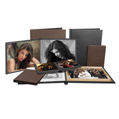 Superior Mount Album 10x8 - 5 Pages (Black) Image 0