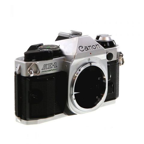 AE-1 Program 35mm Film Camera Body  (Chrome) - Pre-Owned Image 0