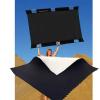 Sun-Bounce Pro 4' x 6' Black - Soft White with Frame, Screen & Bag Thumbnail 0