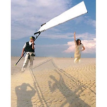 Sun-Swatter Big 6' x 8' 2/3 Translucent with Frame, Screen, Shoulder Bag. Image 0