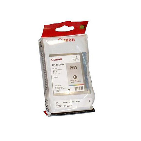 iPF5000 Ink Photo Gray 130ml PFI-101PGY Image 0