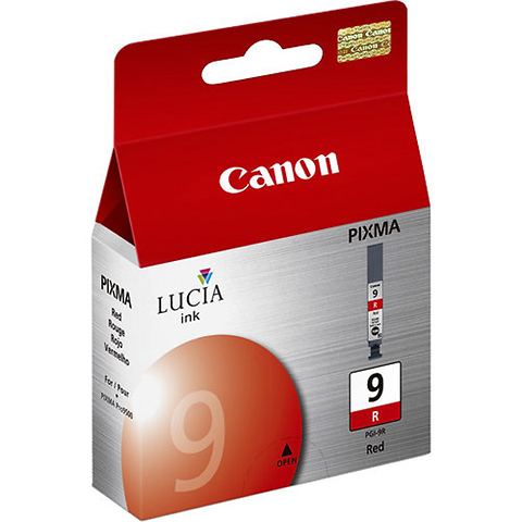 PGI-9R Red Lucia Pigment Ink Cartridge for Pro9500 Printer Image 0