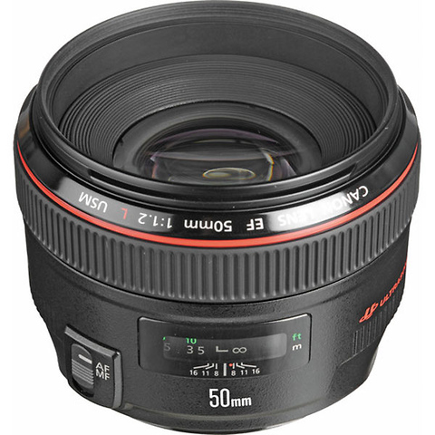 EF 50mm f/1.2L USM Lens Image 1