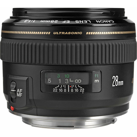 EF 28mm f/1.8 Wide Angle USM AF Lens Image 1