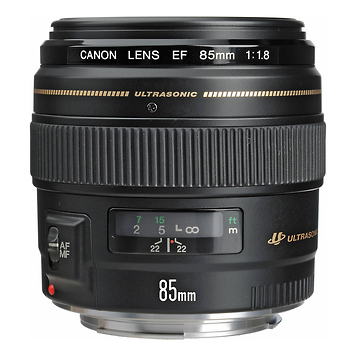 EF 85mm f/1.8 USM Autofocus Lens