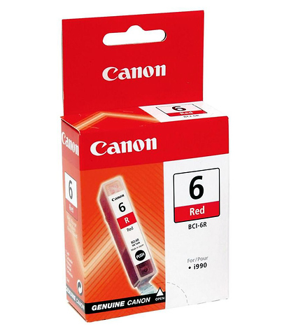 BCI-6R Red Ink Cartridge Image 0