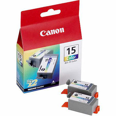 BCI-15C Color Ink Cartridge for Canon i70 and i80 Photo Ink Jet Printers Image 0