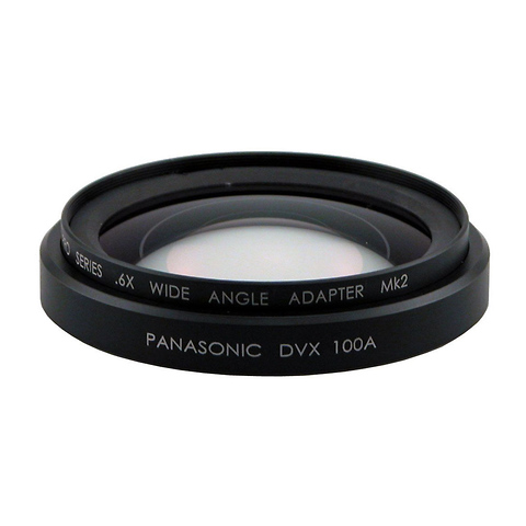 .6X Wide Angle Bayonet Mount Lens for Panasonic AG-DVX100 Camcorder Image 0