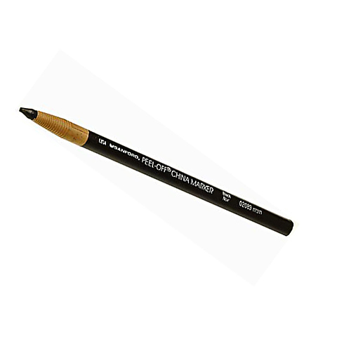 China Marker (Grease Pencil) for Black & White and Color Prints - Black Image 0