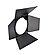 4 Leaf Barndoor Set for Broncolor P65 and P45 Reflectors