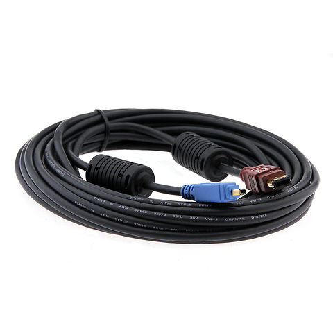 FireWire 1394-A 32 ft. 4 Pin to 6 Pin with LED Image 0