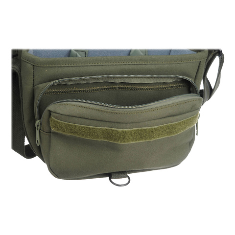 F-10 JD Medium Shoulder Bag (Olive) Image 3