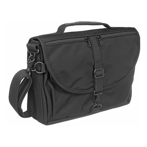 J-803 Journalist Digital Satchel Shoulder Bag - Black