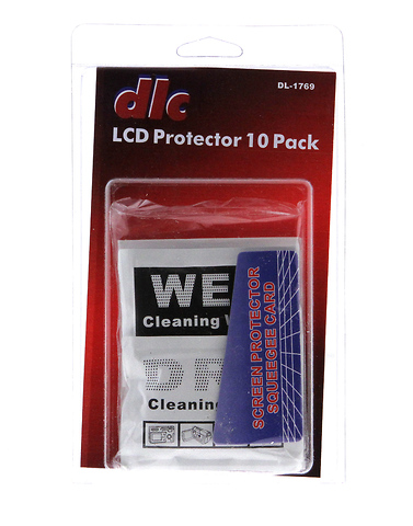 LCD Screen Protectors for Digital Cameras (10 Pack) Image 0