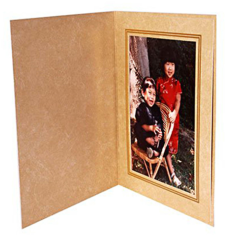 Ivory Marble Photo Folder 4x6 in. Image 0