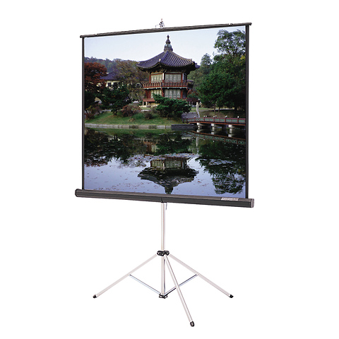 Picture King Portable Tripod Front Projection Screen (43 x 57