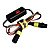 Battery Cable 4pin XLR