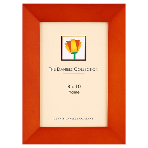 Angled Gallery Wood Molding Teak Frame 8 x 10 in. Image 0