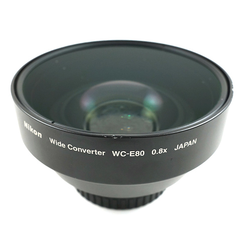 Nikon WC-E80 0.8x Wide Converter Lens with UR-E9 adapter - Pre-Owned Image 0