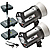 Digital Style Combo 600RX Two Monolight Kit with EL Skyport