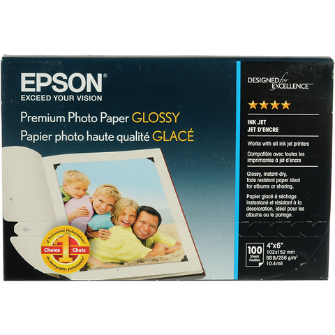 Premium Photo Paper Glossy Borderless, 4