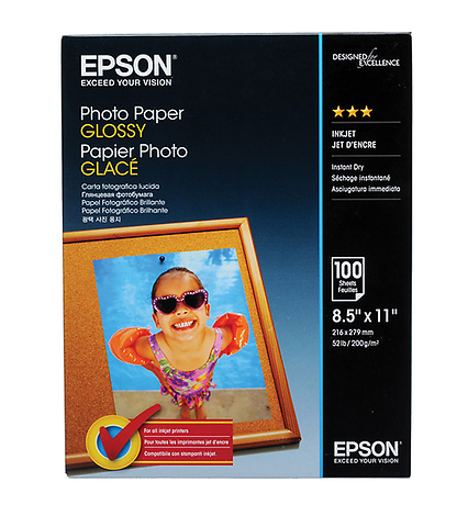 Photo Paper Glossy, 8.5 x 11