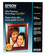 Ultra Premium Photo Paper Glossy 8.5 x 11in. - 25 sheets Image 0