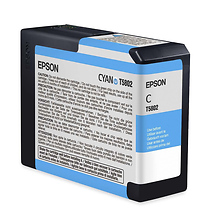 80ml Cyan UltraChrome K3 Ink Cartridge Image 0