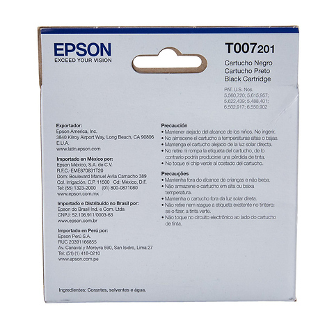 Black Inkjet Cartridge Image 1