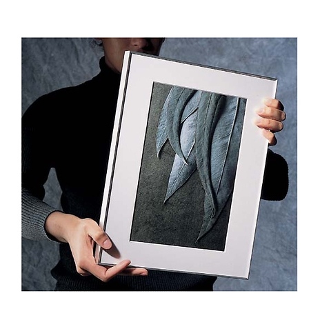 5 x 7 Fineline Black Satin Aluminum Frame Image 0