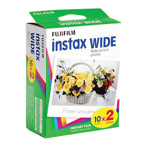 tack bruiloft Handschrift Fujifilm INSTAX Wide Instant Film (20 Exposures)