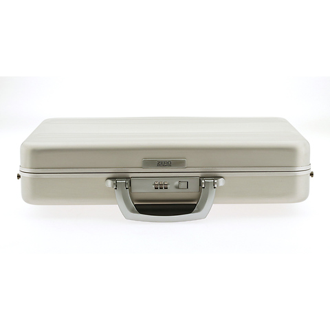 13 x 18 x 4 in. Deluxe Slim Line Computer Case (Silver) Image 1