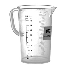 Polypropylene Graduate Beaker - 16oz (500ml) Image 0