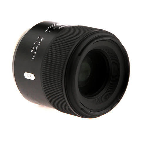 SP 45mm f/1.8 Di VC USD Lens for Nikon F (Open Box) Image 1